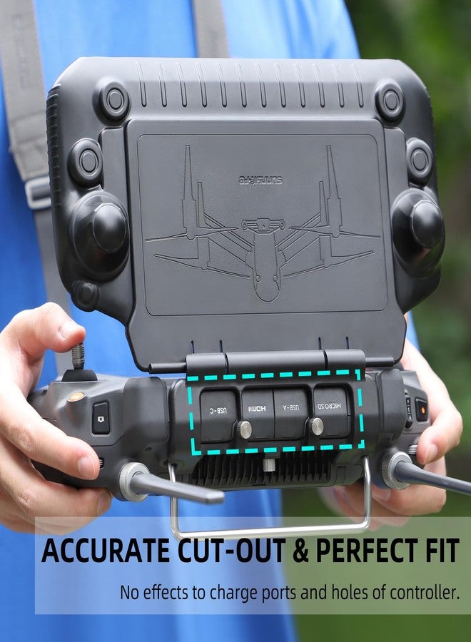 اف بي في توسكاي مجموعة 3 في 1 من واقي الشمس RC Plus + واقيان للشاشة + حبل تعليق للرقبة لطائرة DJI RC Plus، متوافقة مع طائرات DJI Inspire 3 / Agras T20P T25 T40 T50 / Matrice M30 M30T / Matrice 350 RTK - Image 5